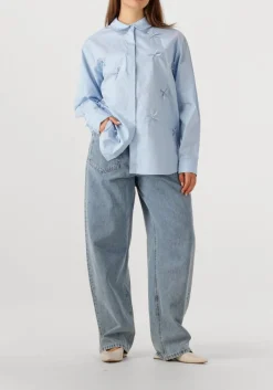 COPENHAGEN MUSE e blouses cmvatan-shirt lichtblauw Clearance