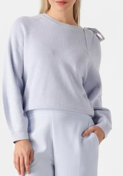 DANTE6 e trui ulyn cut-out bow sweater lichtblauw Hot