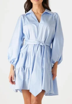 DEVOTION e mini jurk precious lichtblauw Outlet