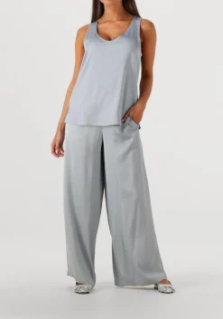 DRYKORN e wijde broek ceiling lichtblauw