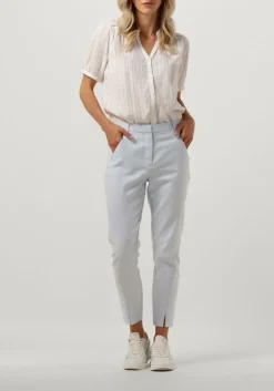 FIVEUNITS e pantalon angelie split lichtblauw