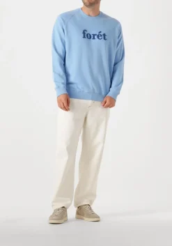 FORÉT e forét sweater spruce sweatshirt lichtblauw New