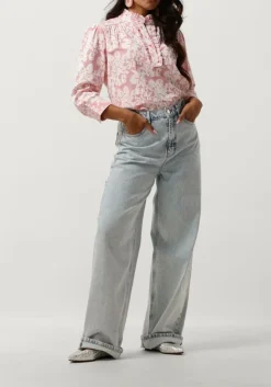 GESTUZ e wide jeans kailygz hw wide jeans lichtblauw Best