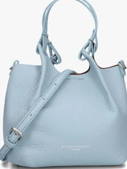 GIANNI CHIARINI e handtas dua 9718 lichtblauw New