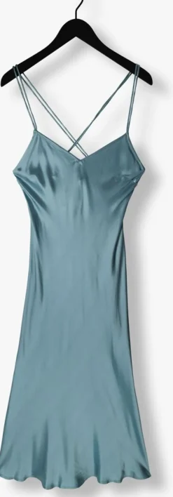 GREEK ARCHAIC KORI e midi jurk 130512 lichtblauw Hot