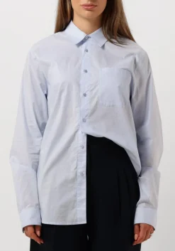 HERSKIND e blouses brooklyn shirt lichtblauw