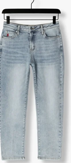 JANICE e slim fit jeans cooper lichtblauw Discount