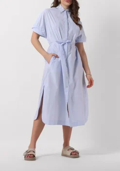 KNIT-TED e midi jurk lisette lichtblauw Discount