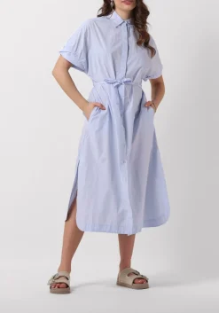 KNIT-TED e midi jurk lisette lichtblauw Discount