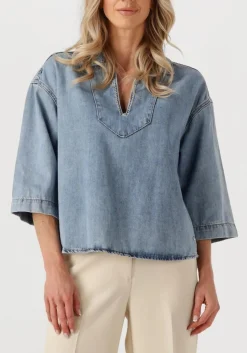 MOS MOSH e blouses merla lichtblauw Sale