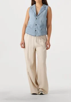 PENN & INK e gilet waistcoat lichtblauw Online