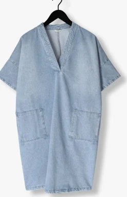 PENN & INK e mini jurk dress lichtblauw Hot