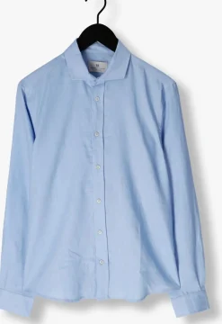 RESORT FINEST e blouses shirt 100% linen lichtblauw Outlet