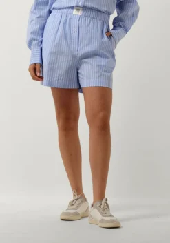 SECOND FEMALE e korte broek amale shorts lichtblauw Discount