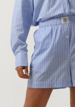 SECOND FEMALE e korte broek amale shorts lichtblauw Discount