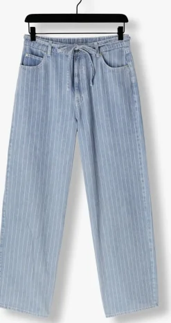 SECOND FEMALE e straight leg jeans layne jeans lichtblauw Outlet
