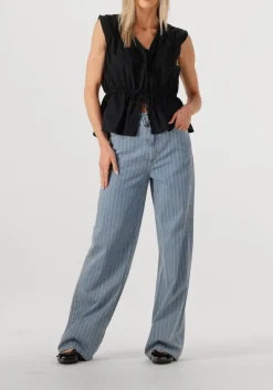 SECOND FEMALE e straight leg jeans layne jeans lichtblauw Outlet