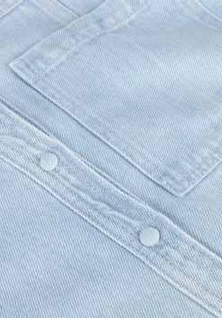 SECOND FEMALE e blouses irvin denim shirt lichtblauw Clearance