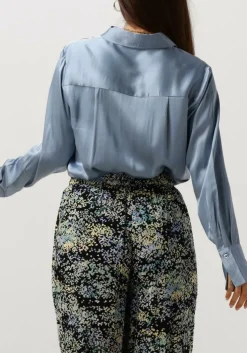 SECOND FEMALE e blouses galla classic shirt lichtblauw Sale