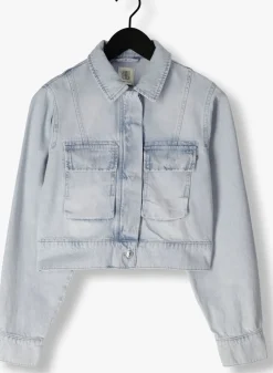 SECOND FEMALE e spijkerjas fira jacket lichtblauw Hot