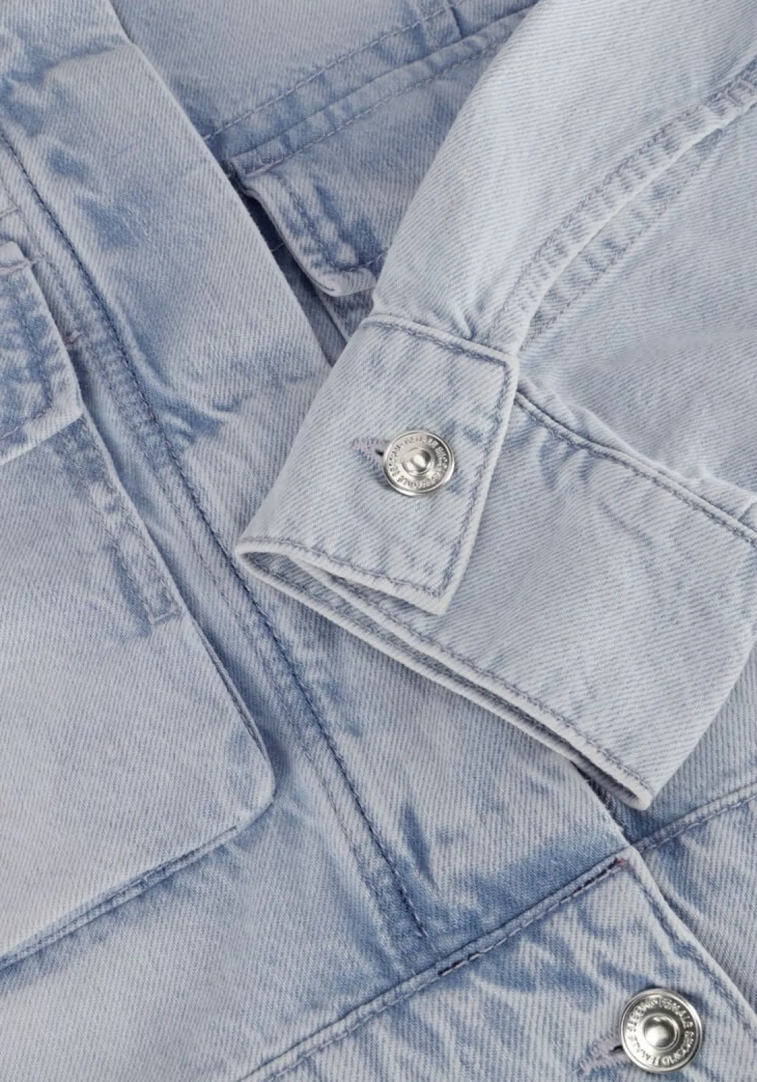 SECOND FEMALE e spijkerjas fira jacket lichtblauw Hot