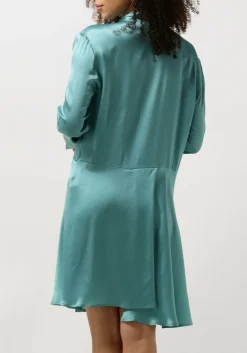 SEMICOUTURE e mini jurk maya dress lichtblauw