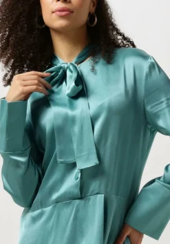 SEMICOUTURE e mini jurk maya dress lichtblauw