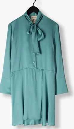 SEMICOUTURE e mini jurk maya dress lichtblauw