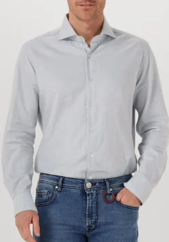 XACUS e casual overhemd 91175 721ml lichtblauw New