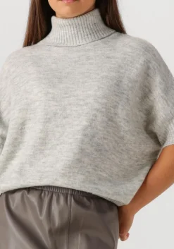 AIMEE THE LABEL lichtgrijze trui ginger lichtgrijs