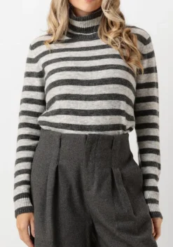 AIMEE THE LABEL lichtgrijze trui cleoa lichtgrijs Hot