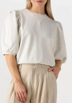 AIMEE THE LABEL lichtgrijze trui liesbeth2 lichtgrijs Online