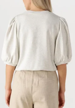 AIMEE THE LABEL lichtgrijze trui liesbeth2 lichtgrijs Online