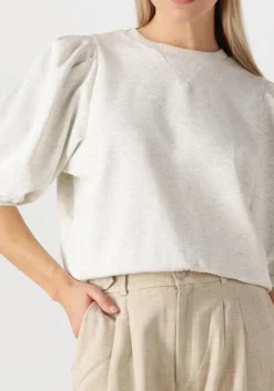 AIMEE THE LABEL lichtgrijze trui liesbeth2 lichtgrijs Online