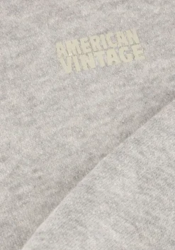 AMERICAN VINTAGE lichtgrijze sweater kodytown woman lichtgrijs New