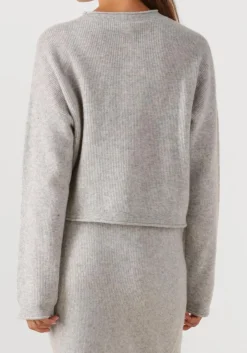 AMERICAN VINTAGE lichtgrijze trui raxow 2 lichtgrijs Hot