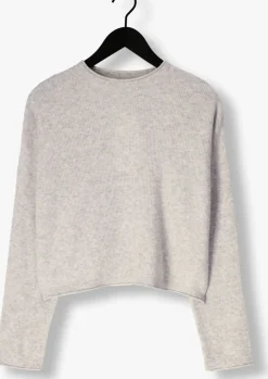 AMERICAN VINTAGE lichtgrijze trui raxow 2 lichtgrijs Hot