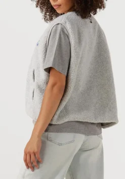 AMERICAN VINTAGE lichtgrijze gilet hoktown lichtgrijs Best