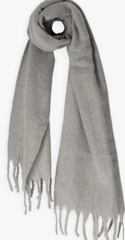 AMERICAN VINTAGE lichtgrijze sjaal zinaco lichtgrijs Clearance