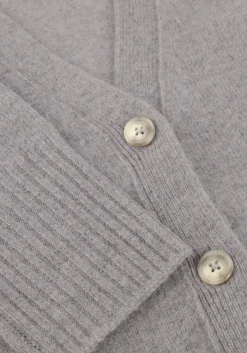 CLOSED lichtgrijze trui v neck cardigan lichtgrijs Clearance