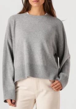 CLOSED lichtgrijze trui v neck cardigan lichtgrijs Sale