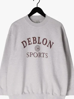 DEBLON SPORTS lichtgrijze sweater lilou sweater lichtgrijs Outlet
