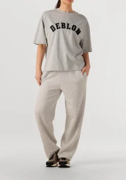 DEBLON SPORTS lichtgrijze t-shirt lou t-shirt lichtgrijs Best