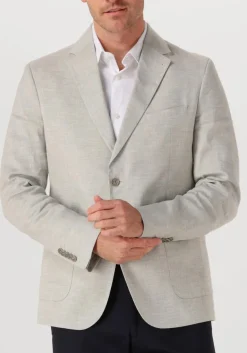 DRYKORN lichtgrijze colberts carles lichtgrijs Outlet