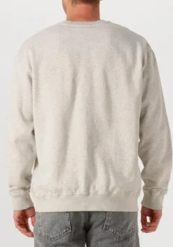FORÉT lichtgrijze forét sweater boat sweatshirt lichtgrijs Online