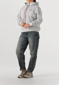 HAUTE L'AMITIÉ lichtgrijze haute l'amitié sweater mini curve hoodie sweat lichtgrijs Discount