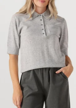 JANICE lichtgrijze sweater rebel lichtgrijs Sale