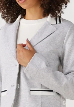 MARC CAIN SPORTS lichtgrijze blazer zs 34.06 j17 lichtgrijs Clearance