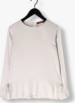 MAX MARA lichtgrijze blouses lodi lichtgrijs Discount