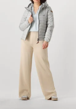 MOSCOW lichtgrijze gewatteerde jas 10-08-adriana-1 lichtgrijs Discount